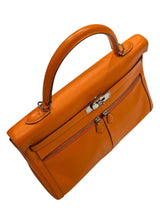 HERMES KELLY LAKIS 35 ORANGE SWIFT