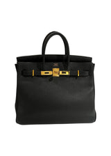 HERMES HAC BIRKIN 32 NOIR TOGO