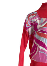 EMILIO PUCCI HIGH-NECK TOP S