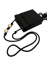 CHANEL VINTAGE SATIN PEARL BOX