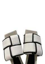 BOTTEGA VENETA PATCH SLIDE FLATS 37.5