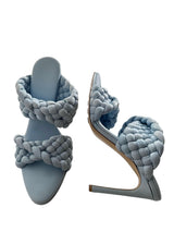BOTTEGA VENETA INTRECCIATO WEAVE MULES 40