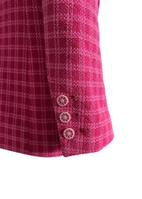CHANEL PINK TWEED JACKET 40