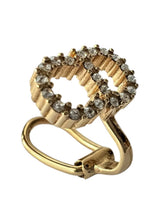 CHRISTIAN DIOR CD SIGNATURE EARRINGS
