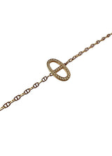 HERMES CHAIN D'ANCRE COUTOUR BRACELET S