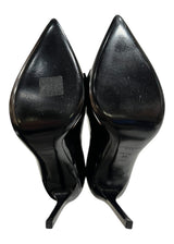SAINT LAURENT PATENT LEATHER BOW PUMP 39