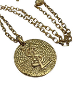 VINTAGE YSL SET EARRINGS AND NECKLACE