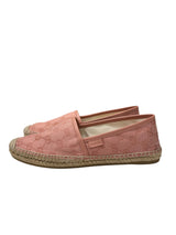 GUCCI PINK MONOGRAM ESPADRILLES 37