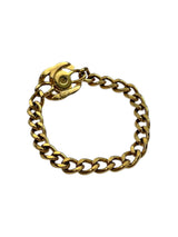 CHANEL VINTAGE CC CHAIN BRACELET