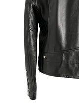 SAINT LAURENT BIKER LAMBSKIN JACKET 42