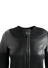 CHANEL lAMBSKIN LONG CARDIGAN 38