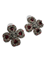 CHANEL CLOVER GRIPOIX EARRINGS