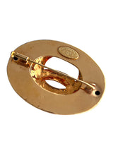 CHANEL VINTAGE CC ROUND BROOCH