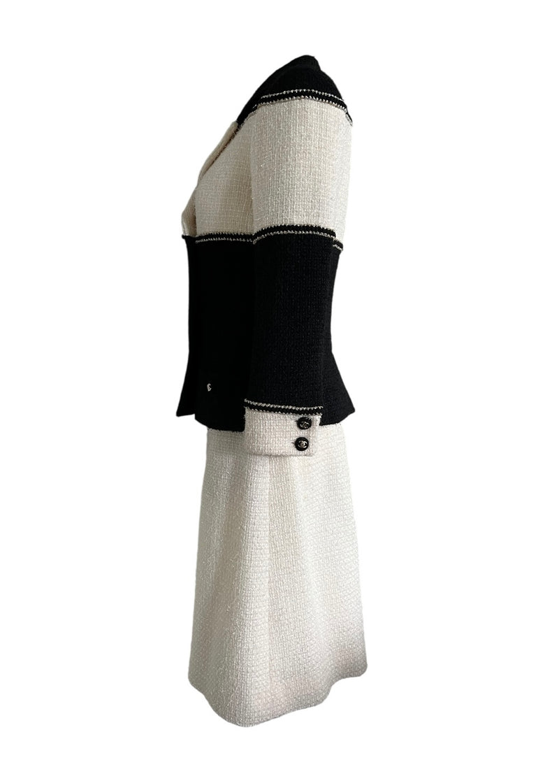CHANEL RUNWAY TWEED JACKET SET