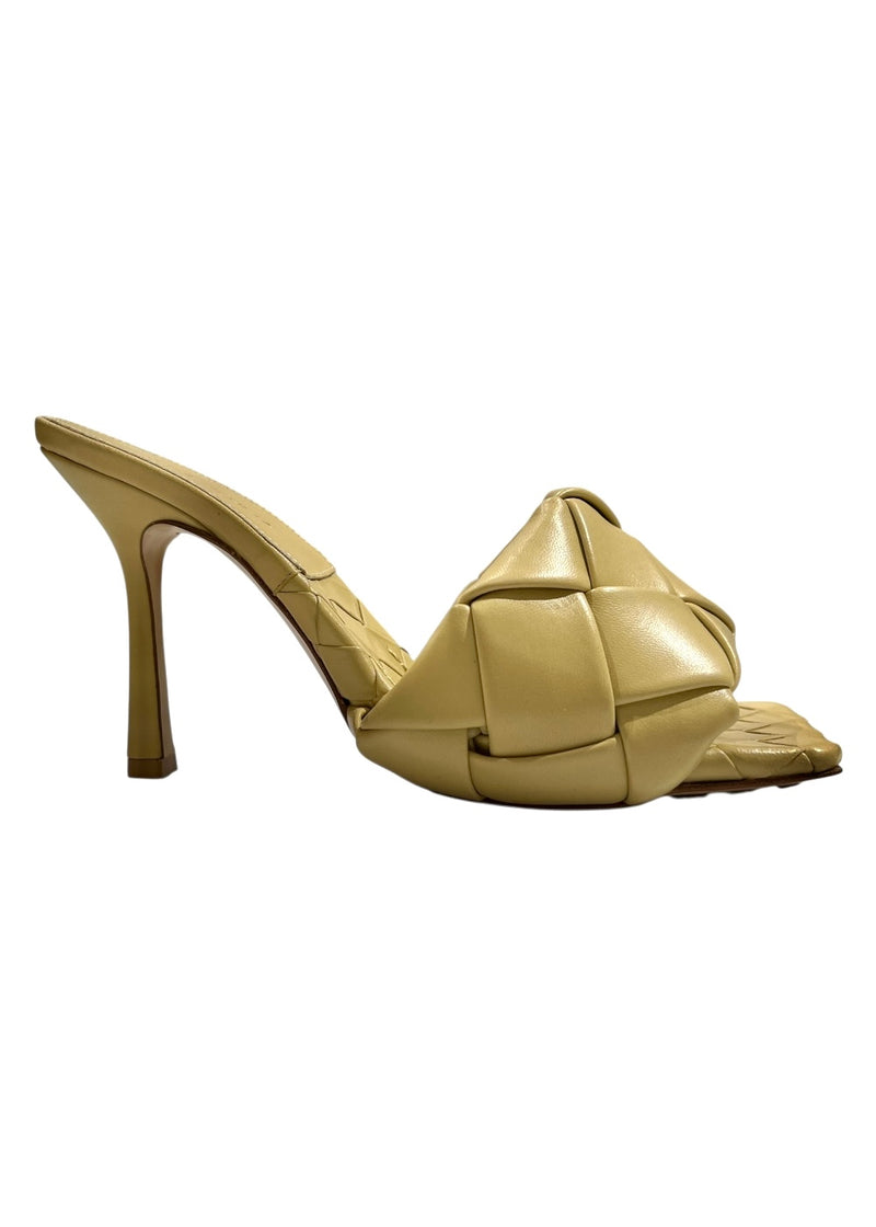 BOTTEGA VENETA QUILTED MULES 37.5