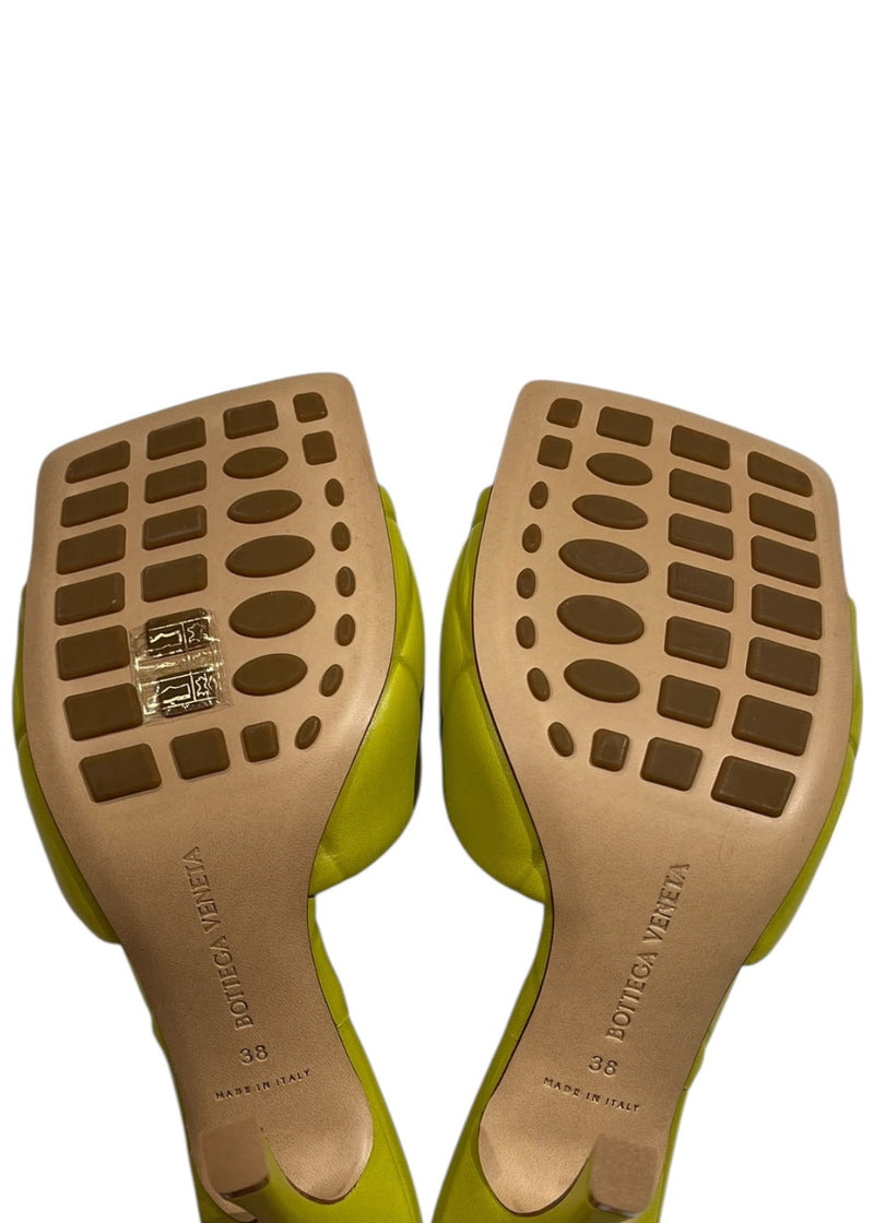 BOTTEGA VENETA QUILTED MULES 38