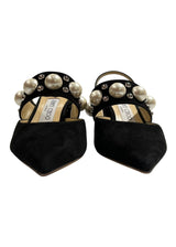 JIMMY CHOO SUEDE SLING BACK 36.5