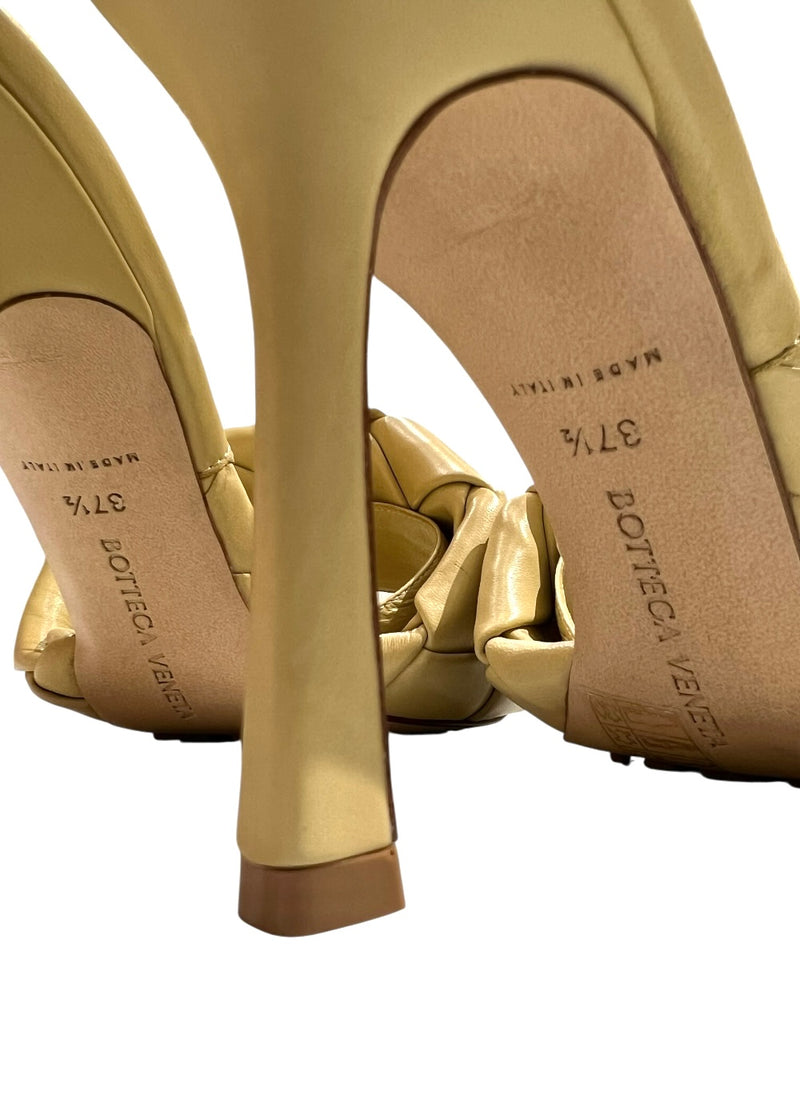BOTTEGA VENETA QUILTED MULES 37.5