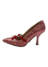MIU MIU PINK FUOCO PUMP 37.5