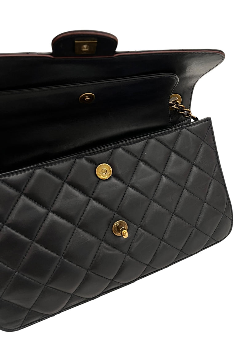 CHANEL FLAP NAVY BAG
