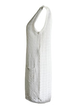 CHANEL WHITE DRESS 36