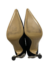 MACH & MACH DOUBLE BOW CRYSTAL SATIN PUMP 39