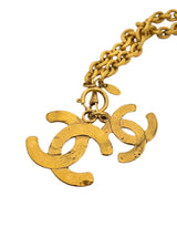 CHANEL DOUBLE CC VINTAGE NECKLACE