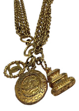VINTAGE CHANEL NECKLACE WITH 3PENDANTS