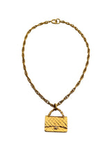 CHANEL CLASSIC FLAP VINTAGE NECKLACE