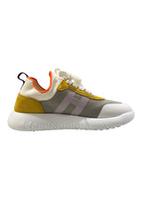 HERMES MULTICOLOR SUEDE SNEAKER 36