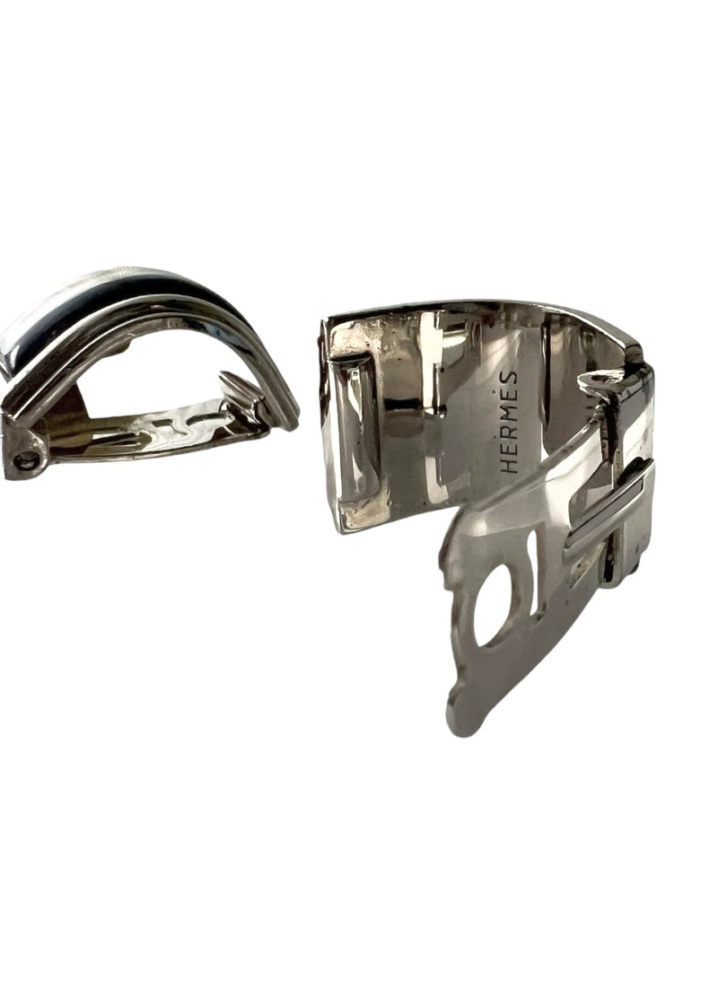 HERMES DOLPHIN EARRINGS