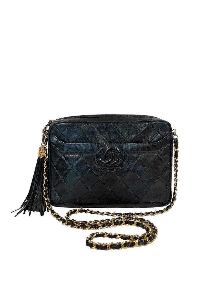 VINTAGE CHANEL TASSEL BAG