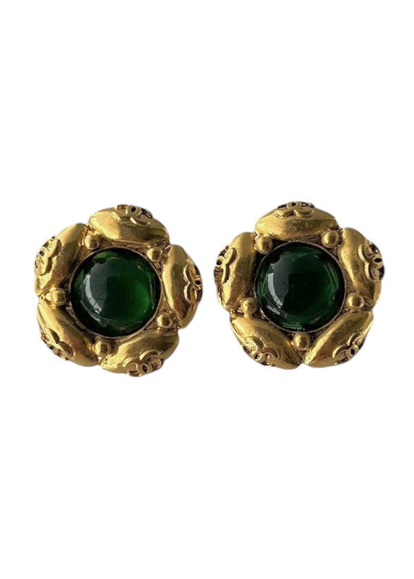 CHANEL GRIPOIX VINTAGE EARRINGS