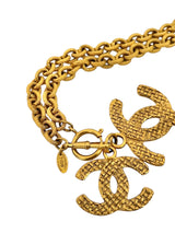 CHANEL DOUBLE CC VINTAGE NECKLACE