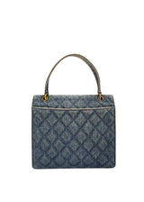 CHANEL DENIM TOP HANDLE BAG