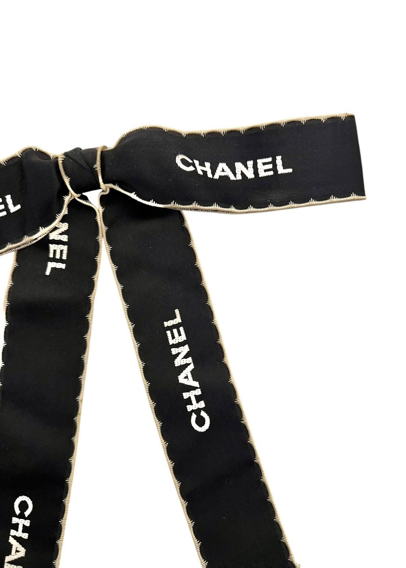CHANEL VINTAGE RIBBON BROOCH