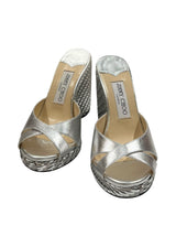 JIMMY CHOO ALMER WEDGE SANDALS 36