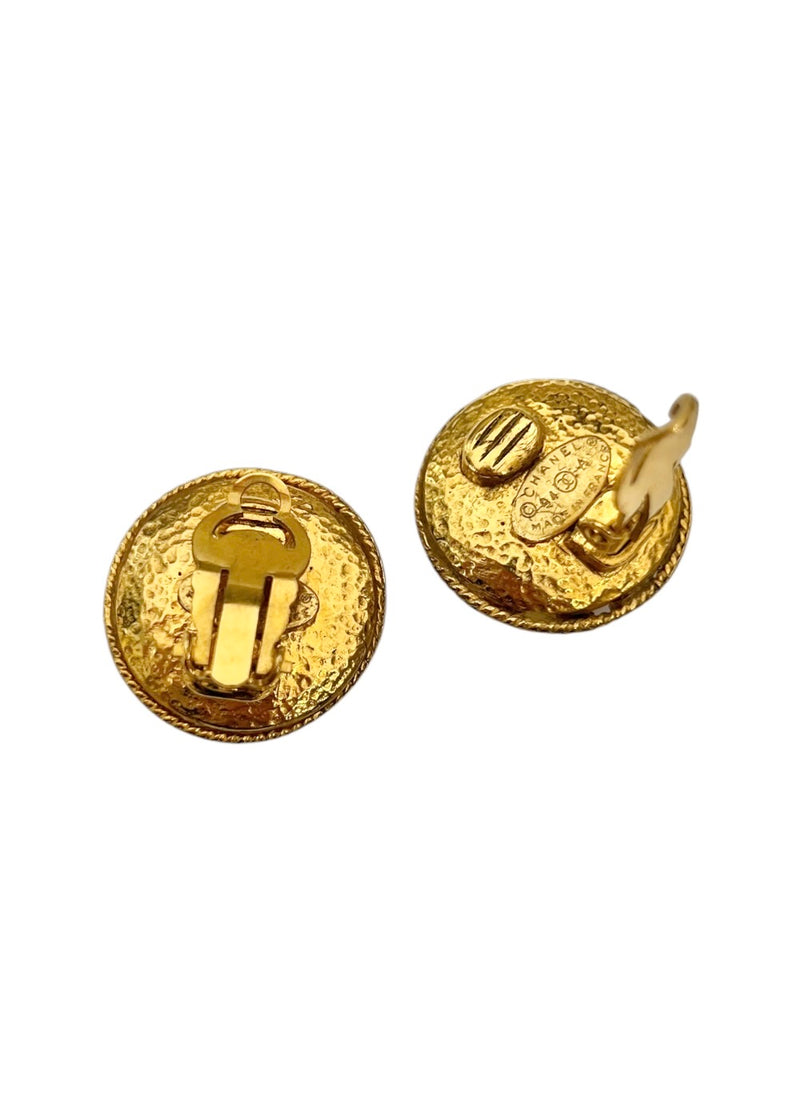 CHANEL PEARL VINTAGE EARRINGS