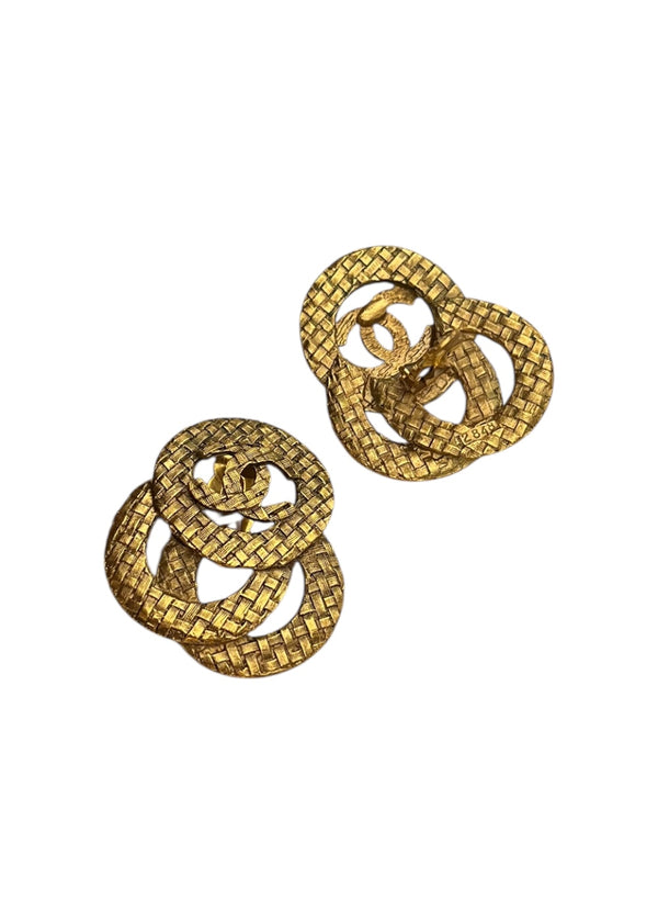 CHANEL VINTAGE EARRINGS