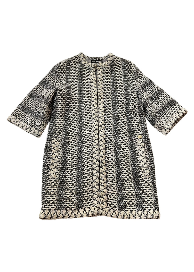 CHANEL LONG JACKET 34