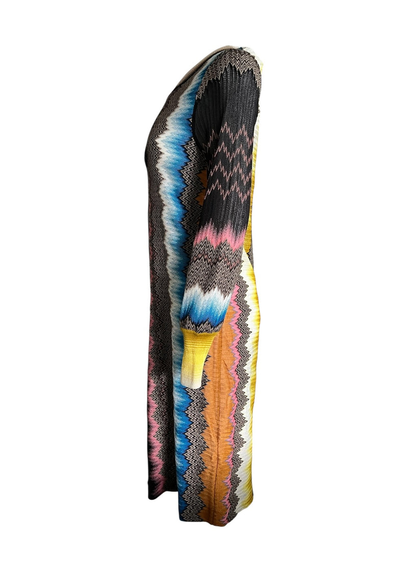 MISSONI LONG CREW NECK DRESS 44