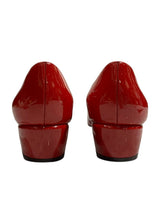 FERRAGAMO PATENT BALLERINA 36