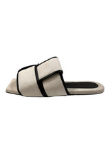 BOTTEGA VENETA PATCH SLIDE FLATS 37.5