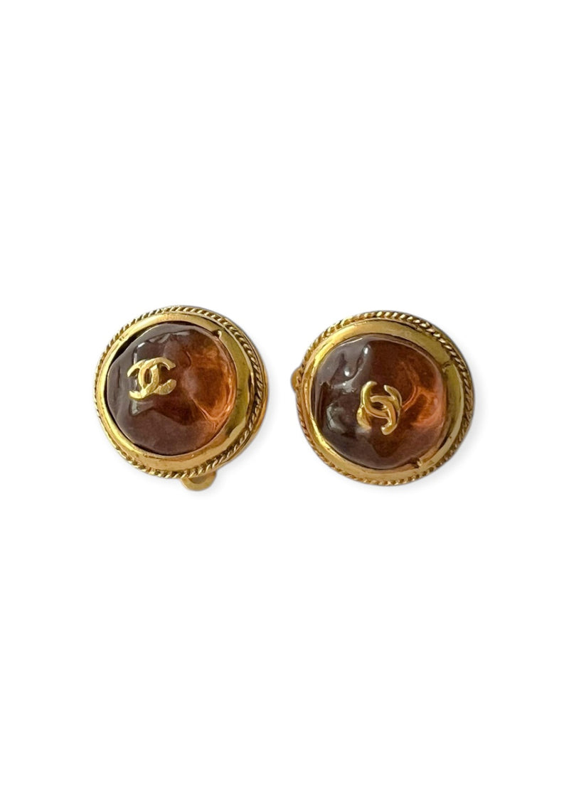 CHANEL GRIPOIX VINTAGE EARRINGS