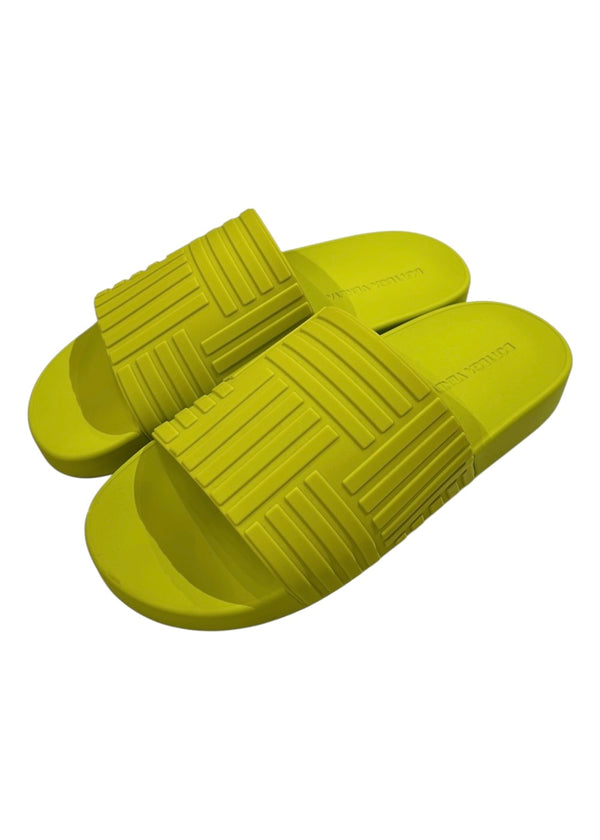 BOTTEGA VENETA RUBBER SLIDES SANDALS 41
