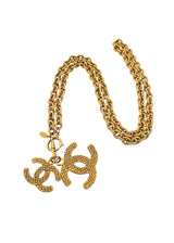 CHANEL DOUBLE CC VINTAGE NECKLACE
