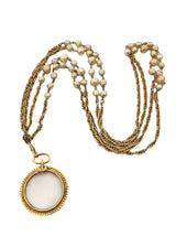 CHANEL MAGNIFYING GLASS VINTAGE NECKLACE