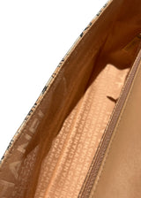 CHANEL COCO MADEMOISELLE SILK AND LAMBSKIN SCARF FLAP BAG