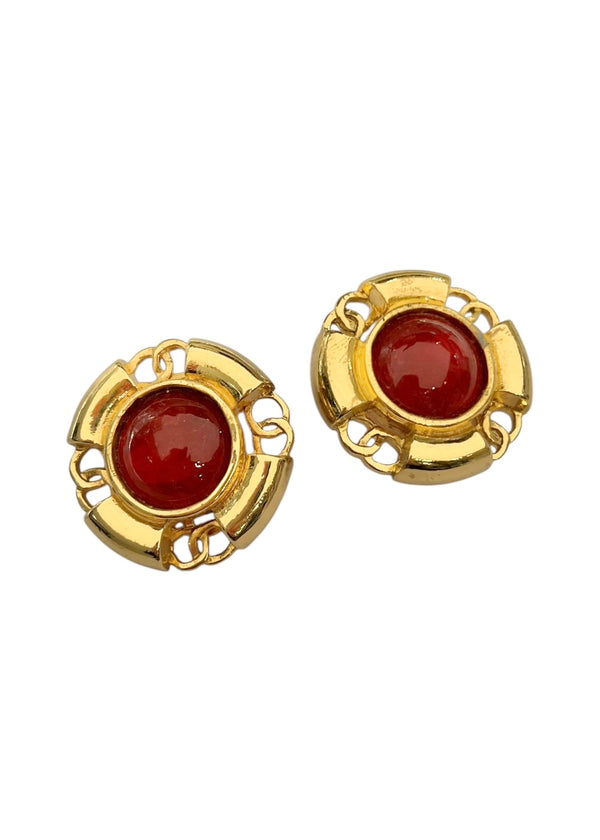 CHANEL GRIPOIX VINTAGE EARRINGS