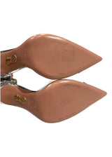 AQUAZZURA METALLIC PUMPS 38